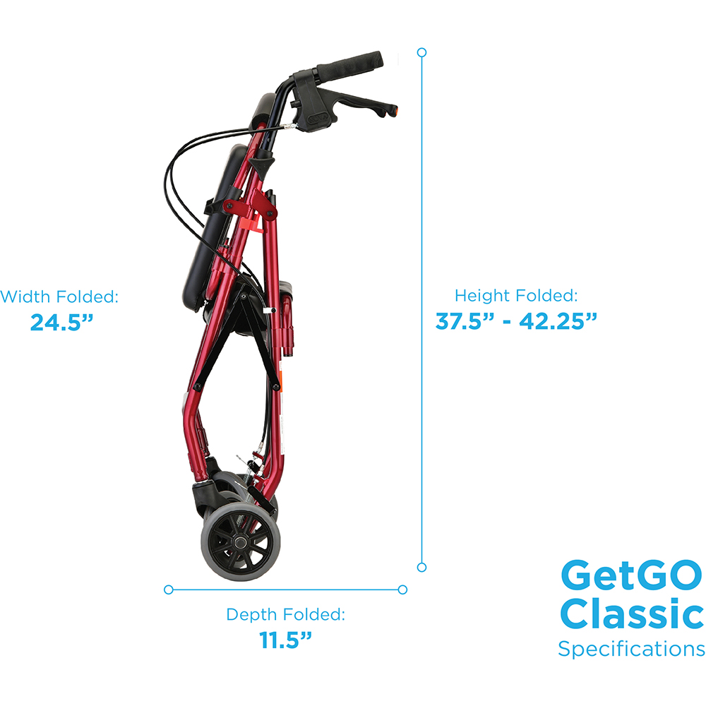 GETGO CLASSIC ROLL WLKR RED